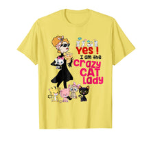 Ladda upp bild till gallerivisning, Funny shirts V-neck Tank top Hoodie sweatshirt usa uk au ca gifts for Yes ! I Am The Crazy Cat Lady - Funny Cat Tshirt 1600877