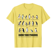 Ladda upp bild till gallerivisning, Funny shirts V-neck Tank top Hoodie sweatshirt usa uk au ca gifts for Know Your Penguins Shirt 483565