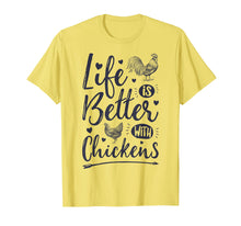 Ladda upp bild till gallerivisning, Funny shirts V-neck Tank top Hoodie sweatshirt usa uk au ca gifts for Life Is Better With Chickens T shirt Chicken Lover Farm Gift 355425