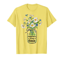 Ladda upp bild till gallerivisning, Women Happiness Is Being Nana Life T-Shirt Flower Art 636593