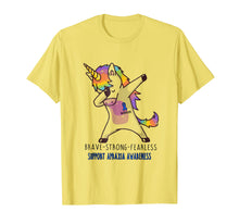 Ladda upp bild till gallerivisning, Funny shirts V-neck Tank top Hoodie sweatshirt usa uk au ca gifts for Brave strong Fearless Unicorn Apraxia Awareness Shirt 1597307