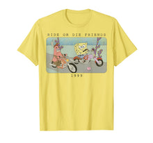 Ladda upp bild till gallerivisning, SpongeBob SquarePants Ride Or Die Friends 1999 Portrait T-Shirt 475967