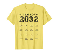 Ladda upp bild till gallerivisning, Class of 2032 Graduation T-shirt Handprints Grow With Me T-Shirt 60385