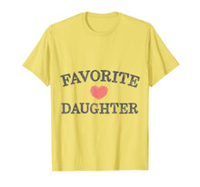 Ladda upp bild till gallerivisning, Favorite Daughter Heart Distressed Vintage Faded T-Shirt 400272