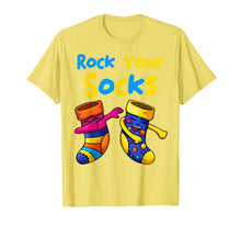 Ladda upp bild till gallerivisning, Rock Your Socks Down Syndrome Day Awareness for Boys Girls T-Shirt-155736