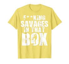 Ladda upp bild till gallerivisning, Fucking Savages In That Box Shirt New York's Baseball Fan's T-Shirt 290042