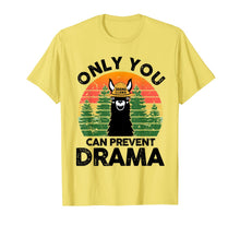 Ladda upp bild till gallerivisning, Only You Can Prevent Drama Llama Camping Vintage Funny Gift 181061
