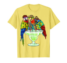 Ladda upp bild till gallerivisning, Parrots Drinking Margarita Hawaiian Shirt Vacation Birds T-Shirt 159793