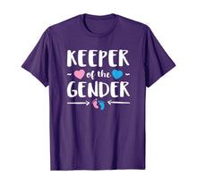 Ladda upp bild till gallerivisning, Keeper of Gender Reveal Baby Announcement Party Idea Shirt T-Shirt 296913