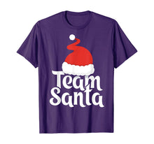 Ladda upp bild till gallerivisning, Team Santa Tshirt Christmas Family Matching Pajama T-Shirt