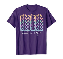 Ladda upp bild till gallerivisning, SkSkSk and i oop Girls & Womens Humerous T-Shirt 70083