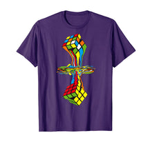 Ladda upp bild till gallerivisning, AWESOME GRAPHIC MELTING RUBIK RUBIX RUBICS CUBE Solved Rubik T-Shirt 472018