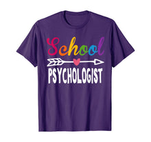 Ladda upp bild till gallerivisning, School Psychologist Arrow Perfect Gift Idea T-Shirt 207293