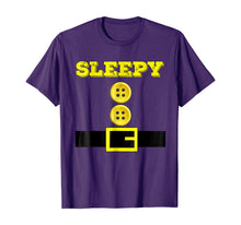 Ladda upp bild till gallerivisning, Sleepy Halloween Dwarf Matching Group Costume Gift T Shirt 60131