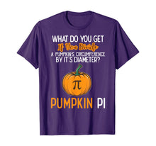 Ladda upp bild till gallerivisning, Funny Pumpkin Pi Halloween Costume Math Teacher Gift T-Shirt 81426