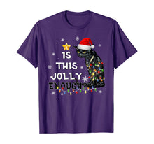 Ladda upp bild till gallerivisning, Funny shirts V-neck Tank top Hoodie sweatshirt usa uk au ca gifts for Christmas Is this jolly enough Noel Cat merry christmas T-Shirt 151246