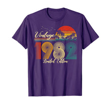 Ladda upp bild till gallerivisning, Vintage 1982 TShirt Limited Edition Men Women - 38 Birthday T-Shirt261069