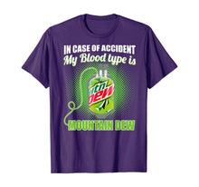 Ladda upp bild till gallerivisning, In Case Of Accident, My-Blood Type Is-Mountains TShirt T-Shirt 364409