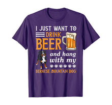 Ladda upp bild till gallerivisning, Funny shirts V-neck Tank top Hoodie sweatshirt usa uk au ca gifts for Drink Beer And Hang With My Bernese Mountain Dog Gift T-Shirt 472232