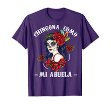 Ladda upp bild till gallerivisning, Funny shirts V-neck Tank top Hoodie sweatshirt usa uk au ca gifts for Chingona Como Mi Abuela Funny Grandma Hispanic Women Gifts T-Shirt 1252511