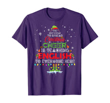 Ladda upp bild till gallerivisning, Funny shirts V-neck Tank top Hoodie sweatshirt usa uk au ca gifts for English Teacher Christmas Shirt Funny Elf Christmas Cheer T-Shirt 251509