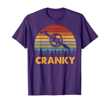 Ladda upp bild till gallerivisning, Retro Vintage Gift For Cycling Lovers Bicycle Cranky T-Shirt 312933