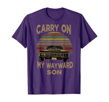 Ladda upp bild till gallerivisning, Funny shirts V-neck Tank top Hoodie sweatshirt usa uk au ca gifts for Carry on my Wayward Son TShirt - Vintage Retro Gift T-Shirt 129739