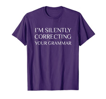 Ladda upp bild till gallerivisning, Funny shirts V-neck Tank top Hoodie sweatshirt usa uk au ca gifts for I'm Silently Correcting Your Grammar T-Shirt 1828802