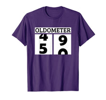 Ladda upp bild till gallerivisning, Funny shirts V-neck Tank top Hoodie sweatshirt usa uk au ca gifts for Mens Funny Oldometer 50th Birthday Counting Shirt 4158267
