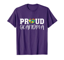 Ladda upp bild till gallerivisning, Funny shirts V-neck Tank top Hoodie sweatshirt usa uk au ca gifts for Autism Grandma Puzzle Heart | Autism Awareness T-shirt 538842