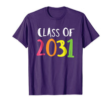 Ladda upp bild till gallerivisning, Class Of 2031 T-Shirt Kindergarten Graduation Back To School 692471