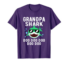 Ladda upp bild till gallerivisning, Funny shirts V-neck Tank top Hoodie sweatshirt usa uk au ca gifts for Grandpa Shark Doo Doo Doo Family Shirt Cute Funny Gifts 1152303