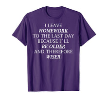 Ladda upp bild till gallerivisning, Funny shirts V-neck Tank top Hoodie sweatshirt usa uk au ca gifts for Funny Homework Shirt - Humor Saying for Teen Girls and Boys 3899933