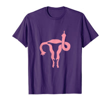 Ladda upp bild till gallerivisning, Uterus Shows Middle Finger Feminist Feminism Gift