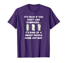 Ladda upp bild till gallerivisning, Funny shirts V-neck Tank top Hoodie sweatshirt usa uk au ca gifts for Dominoes T-Shirt - Funny Dominoes Smart People 3116205