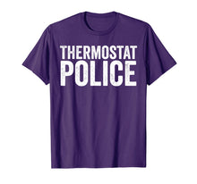 Ladda upp bild till gallerivisning, Mens Thermostat Police Shirt Funny Men's T-Shirt 180941