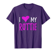 Ladda upp bild till gallerivisning, Funny shirts V-neck Tank top Hoodie sweatshirt usa uk au ca gifts for I Love My Rottie T-Shirt Rottweiler Dog Lover Gift Idea 2004346