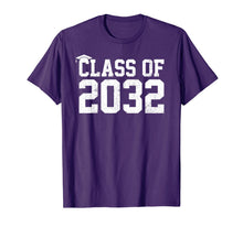 Ladda upp bild till gallerivisning, Class Of 2032 Grow With Me Graduation First Day Of School T-Shirt 59522