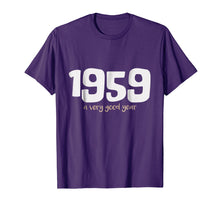 Ladda upp bild till gallerivisning, Funny shirts V-neck Tank top Hoodie sweatshirt usa uk au ca gifts for 1959 A Very Good Year! Happy 60th Birthday T-Shirt 2231914