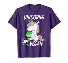 Ladda upp bild till gallerivisning, Funny shirts V-neck Tank top Hoodie sweatshirt usa uk au ca gifts for Unicorns Are Vegan T-Shirt Veggie Tee Men Women Kids Girls 1886439