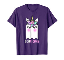 Ladda upp bild till gallerivisning, Funny shirts V-neck Tank top Hoodie sweatshirt usa uk au ca gifts for Boonicorn Unicorn Ghost, Unicorn Halloween Shirt for Girls 1336915