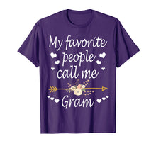 Ladda upp bild till gallerivisning, Funny shirts V-neck Tank top Hoodie sweatshirt usa uk au ca gifts for My Favorite People Call Me Gram Mothers Day Gift T-Shirt 1256259