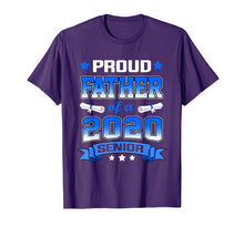 Ladda upp bild till gallerivisning, Funny shirts V-neck Tank top Hoodie sweatshirt usa uk au ca gifts for Proud Father Of A Class Of 2020 Senior Tshirt Graduation Gif 2951340