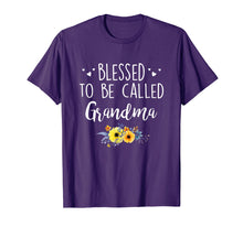 Ladda upp bild till gallerivisning, Funny shirts V-neck Tank top Hoodie sweatshirt usa uk au ca gifts for Blessed to be called Grandma T Shirt mother's day gifts 2240002
