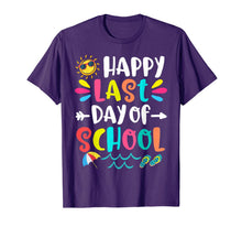 Ladda upp bild till gallerivisning, Happy Last Day Of School Teacher Student Graduation Gift T-Shirt 105833