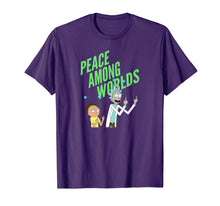 Ladda upp bild till gallerivisning, Rick and Morty Peace Among Worlds - Portal T-shirt 146483