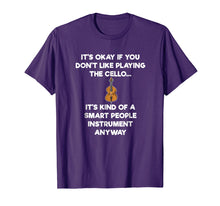 Ladda upp bild till gallerivisning, Funny shirts V-neck Tank top Hoodie sweatshirt usa uk au ca gifts for Cello T-Shirt - Funny Cellist Cello Player Smart 2091109
