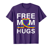 Ladda upp bild till gallerivisning, Free Mom Hugs T-Shirt LGBT Stepmother Mother Mama Mom 31965