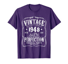 Ladda upp bild till gallerivisning, Funny shirts V-neck Tank top Hoodie sweatshirt usa uk au ca gifts for Vintage Made In 1948 T-Shirt 70th Birthday Gift 2500041