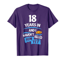 Ladda upp bild till gallerivisning, Funny shirts V-neck Tank top Hoodie sweatshirt usa uk au ca gifts for 18 Years Anniversary Gift Idea for Her - 18th Wedding 2235299